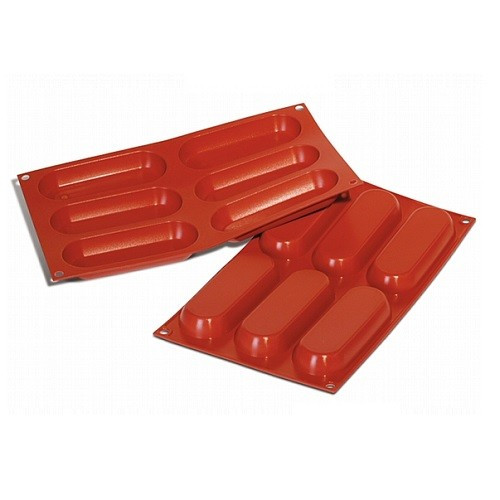 Siliconen Bakvorm Lange vingers 130x50x18,5mm (6)