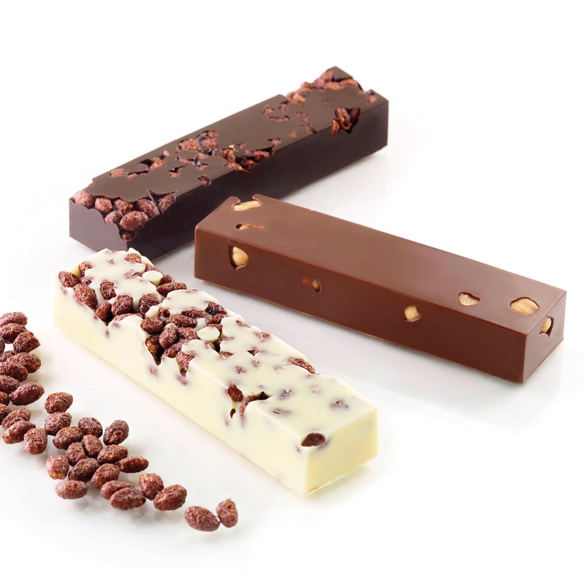 Silikomart Siliconen Mal 3D Chocolates Mijn Snack - Afbeelding 1