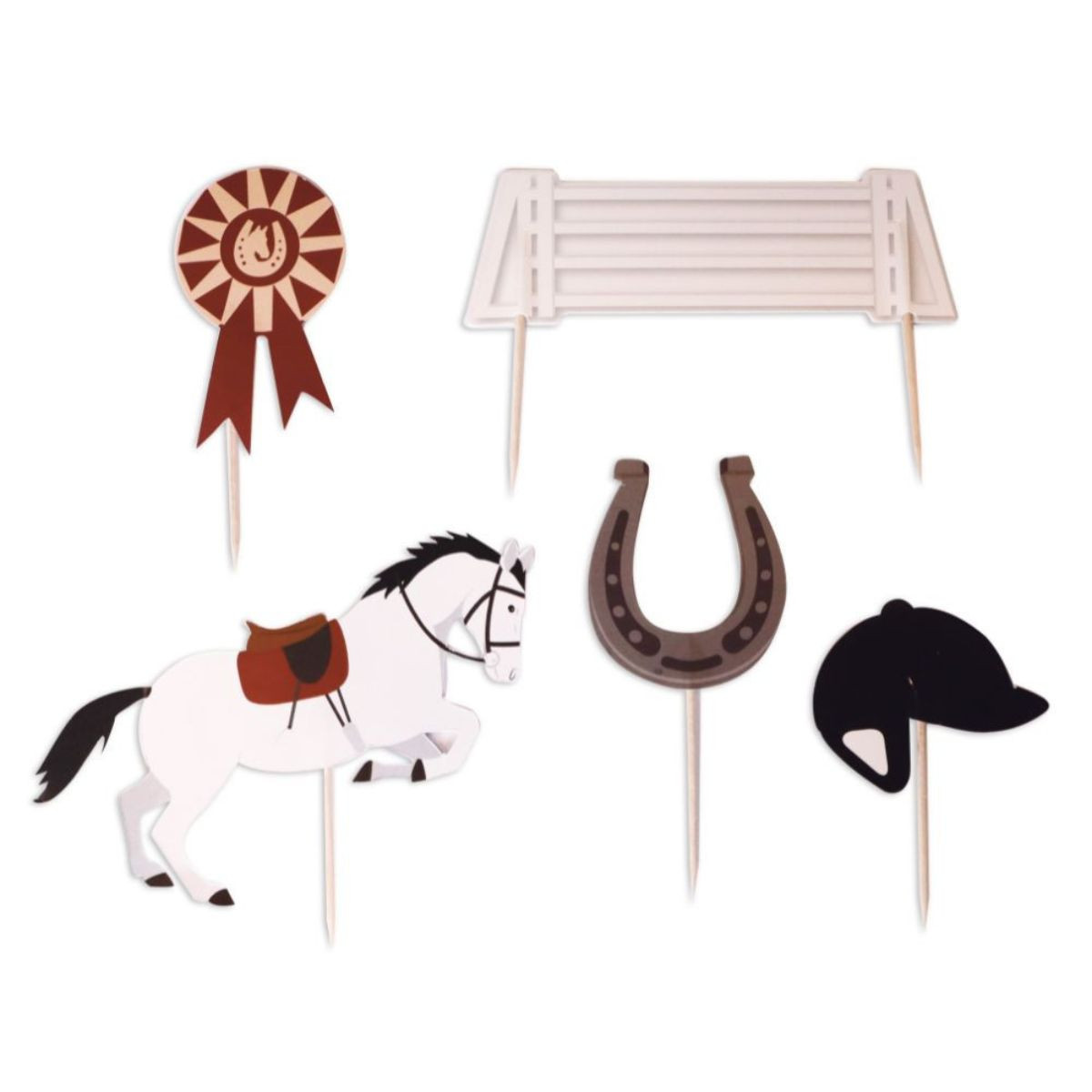 ScrapCooking Taarttoppers Paardrijden Set/5 - Afbeelding 2