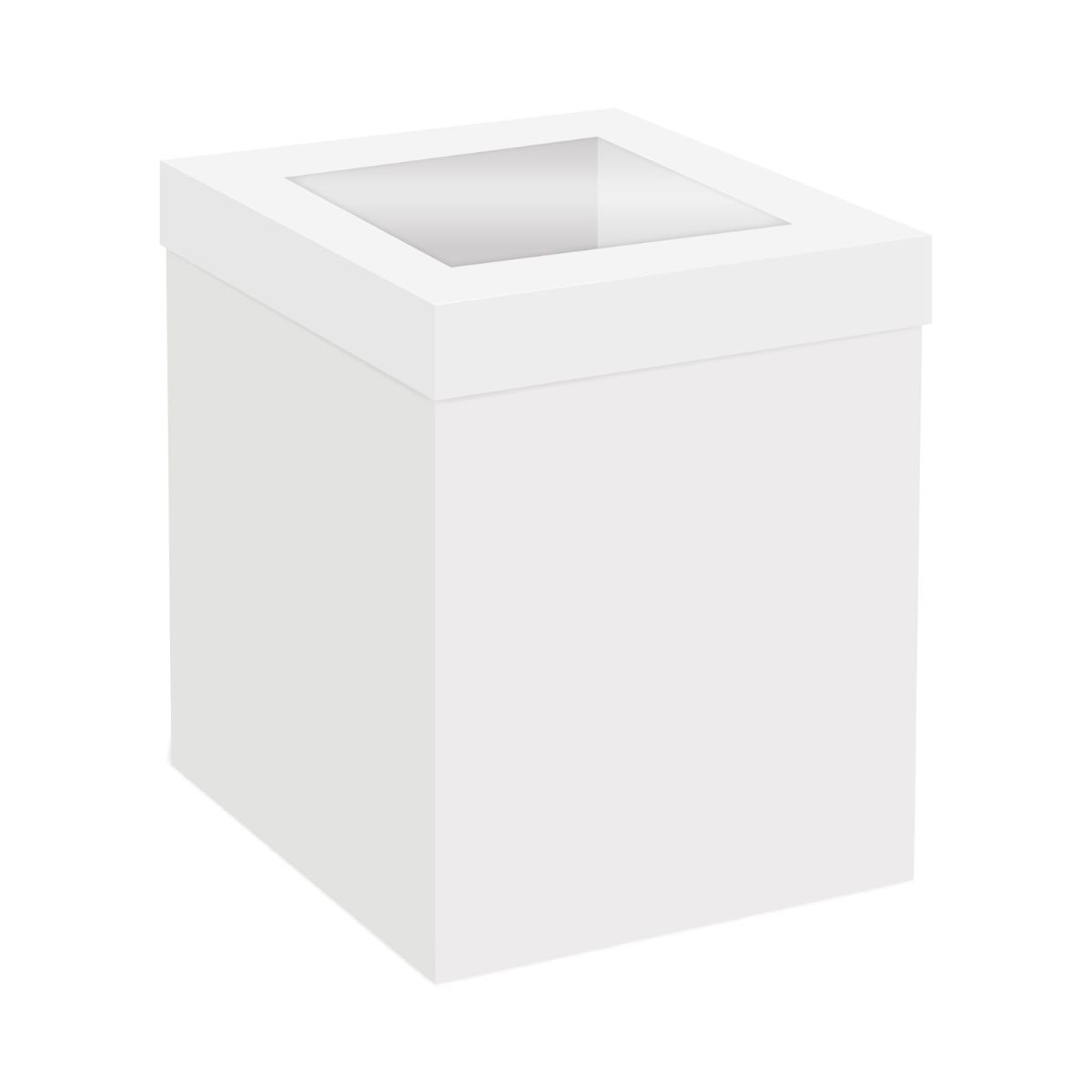 Simply Making Hoge Taartdoos Venster Wit 40x40x30 cm per stuk