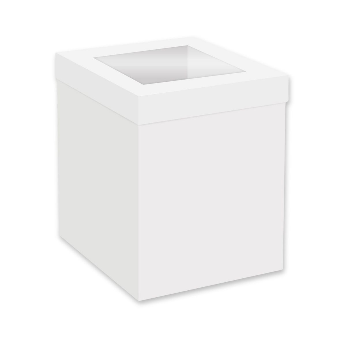 Simply Making Hoge Taartdoos Venster Wit 35x35x30 cm per 25 stuks