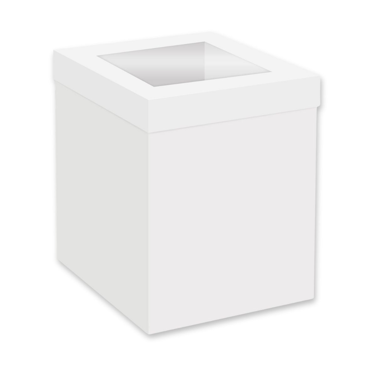 Simply Making Hoge Taartdoos Venster Wit 40x40x30 cm per 25 stuks