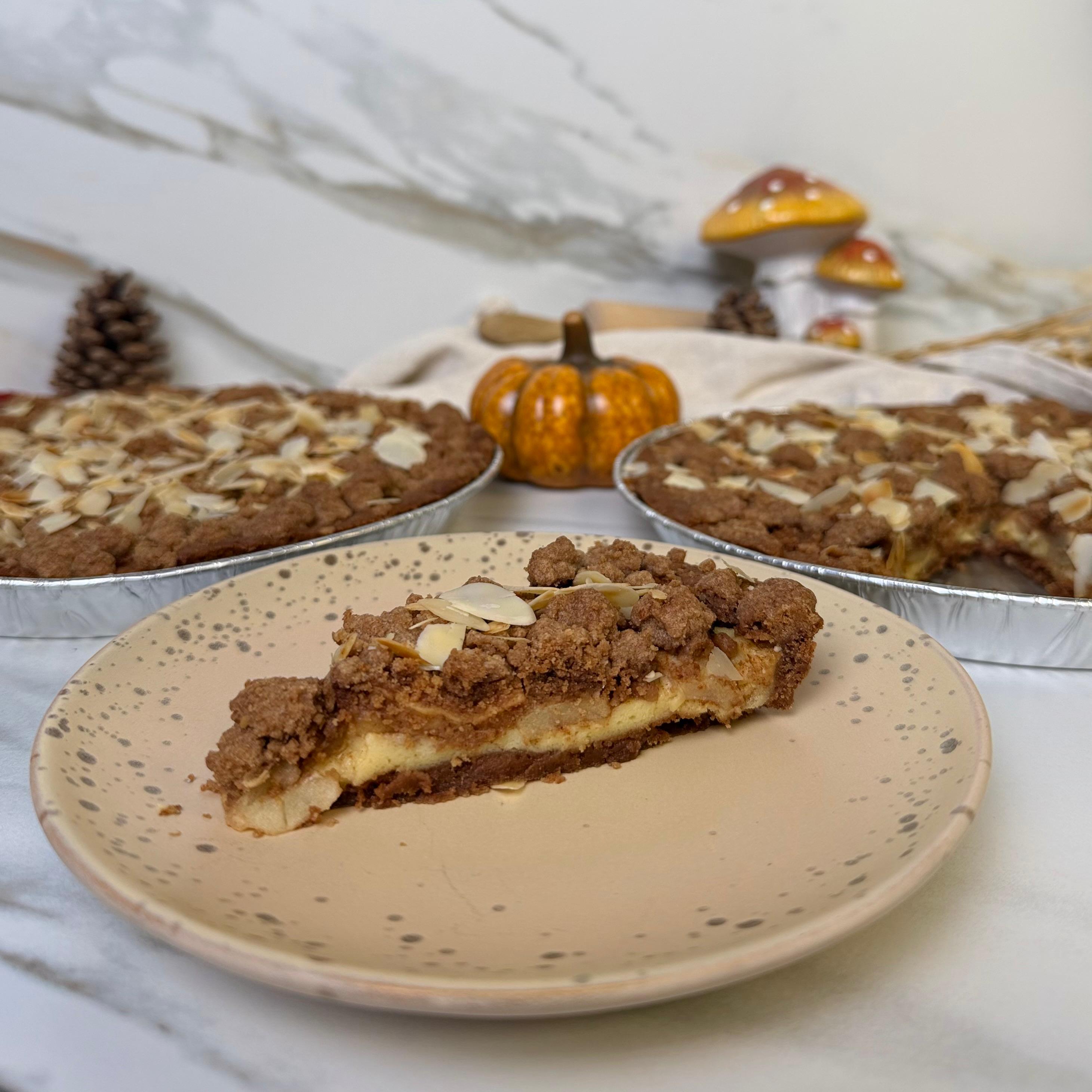 Bakpakket Speculaas appel-kruimel taart - voor 2 vlaaitjes 