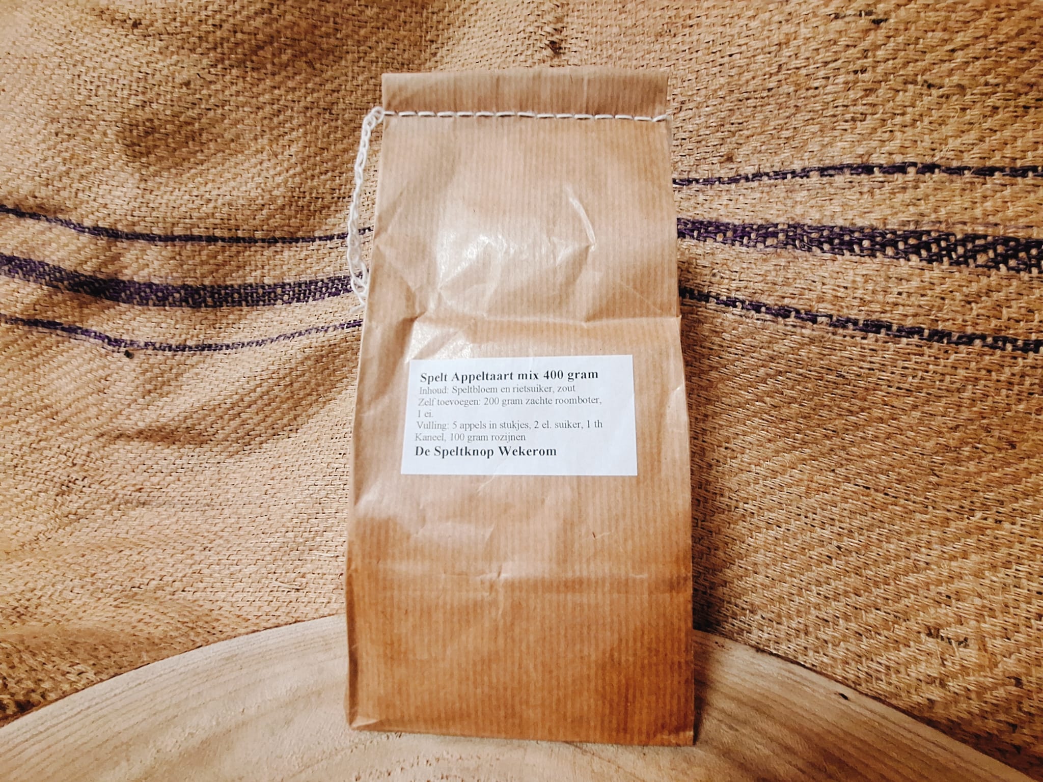 Spelt appeltaartmix 400 gram
