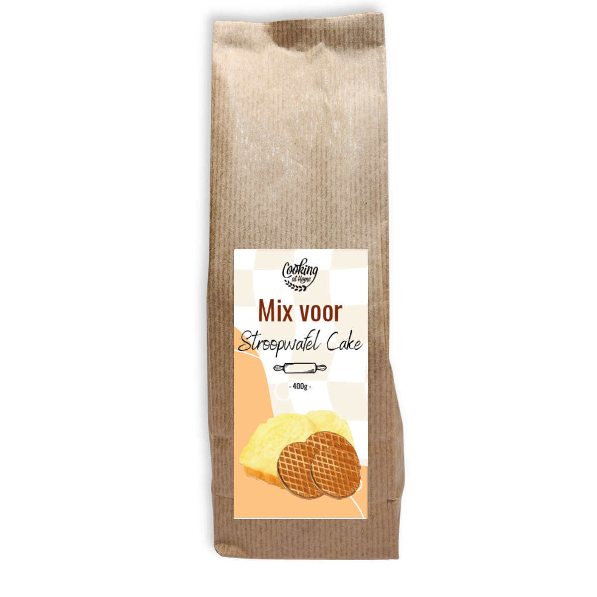 Stroopwafel cakemix 400 gram (CaH)