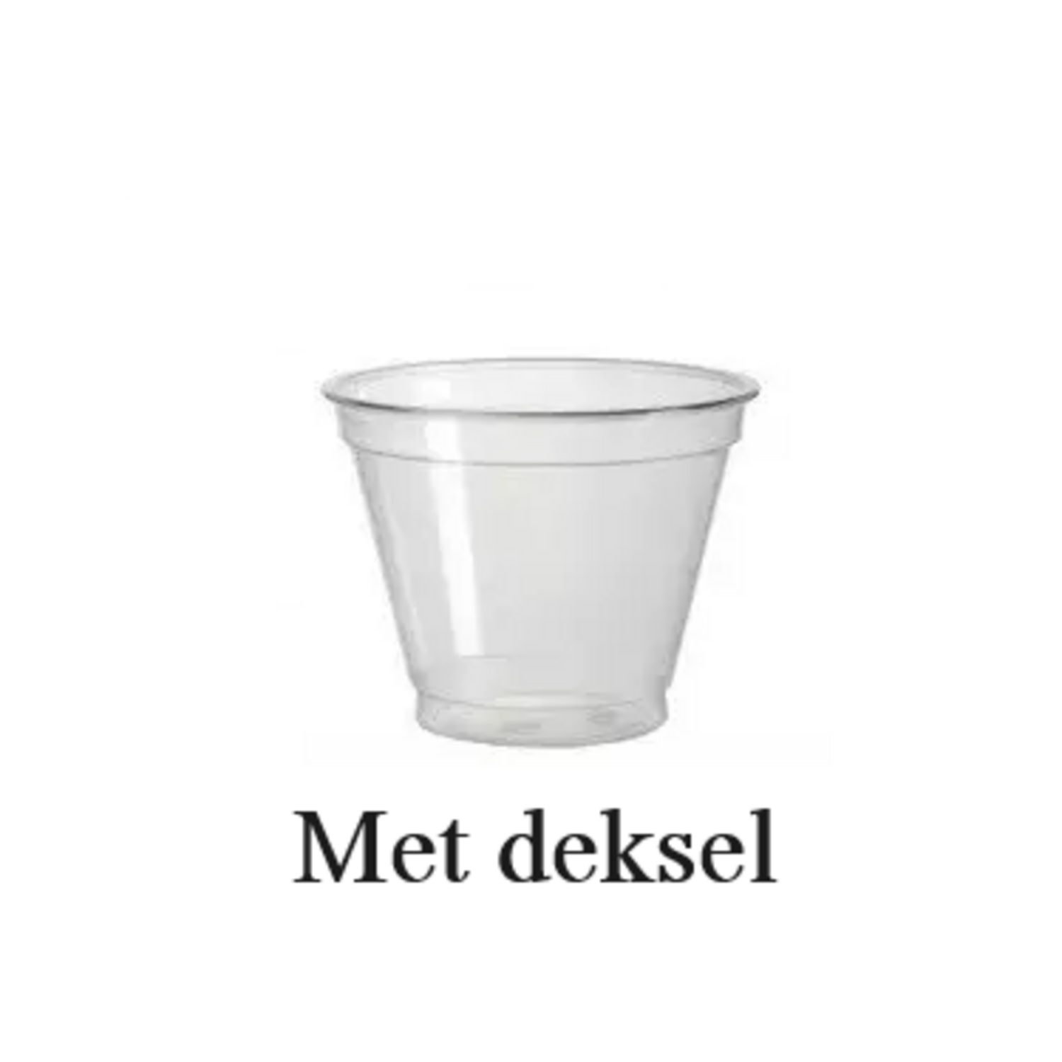 Lepelbakje Sundae met Deksel 280ml