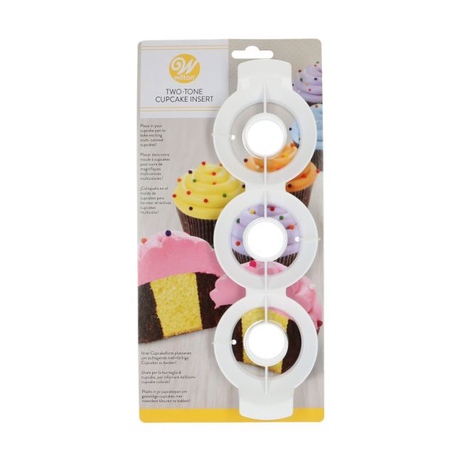 Wilton Twee Kleuren Cupcake Inzetstuk
