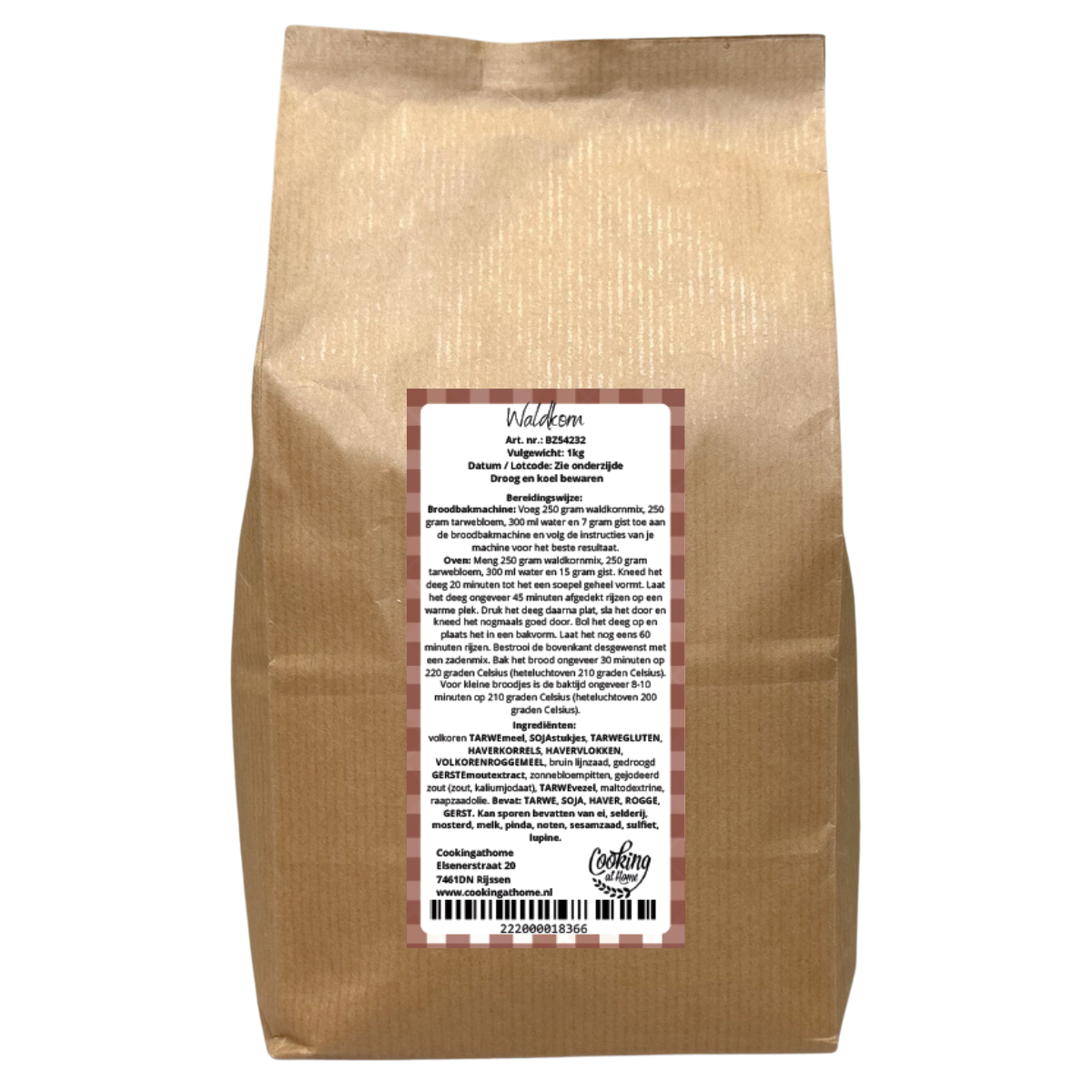 Waldkorn - 1kg - Afbeelding 1