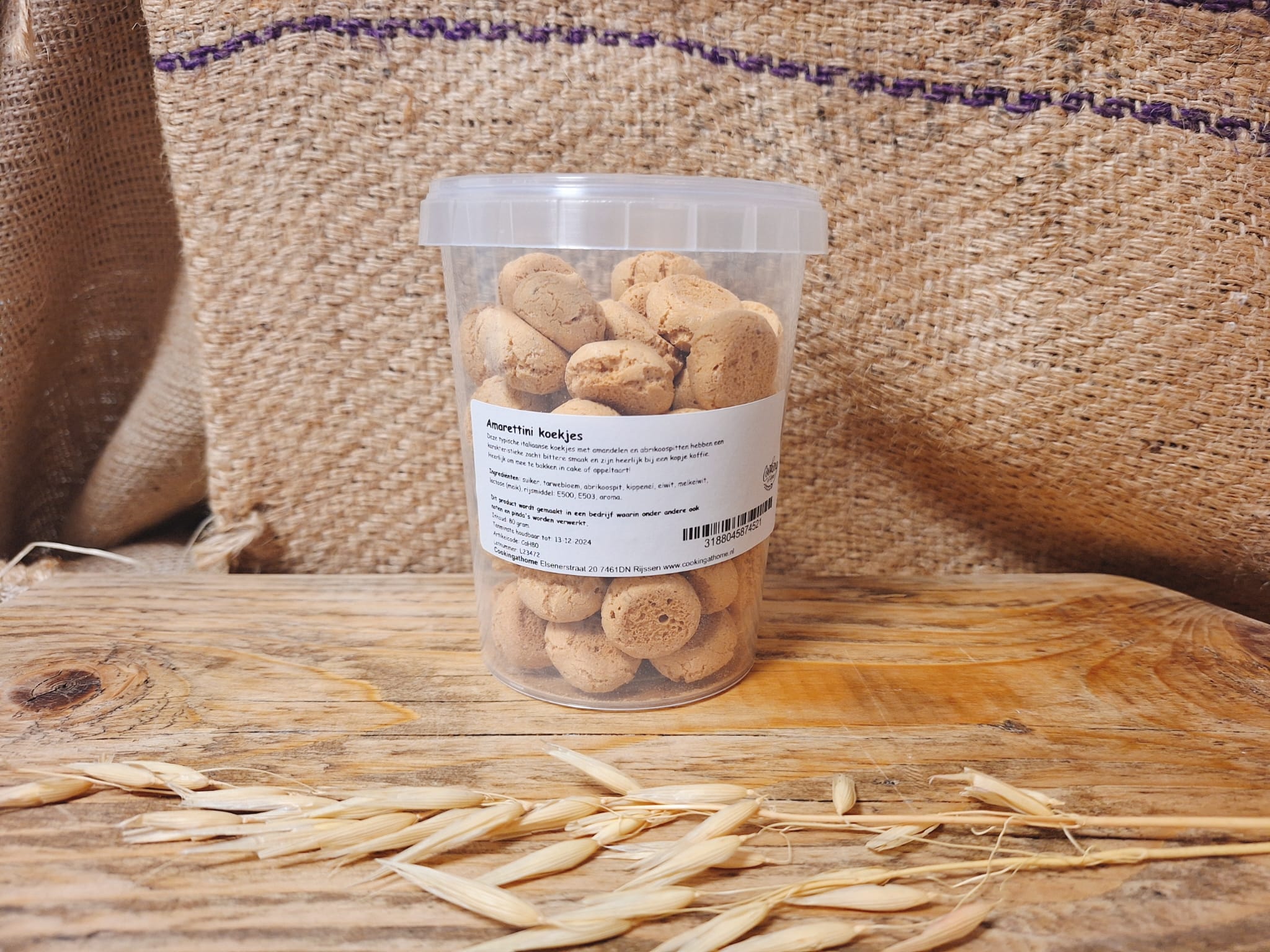Amarettini koekjes 80 gram
