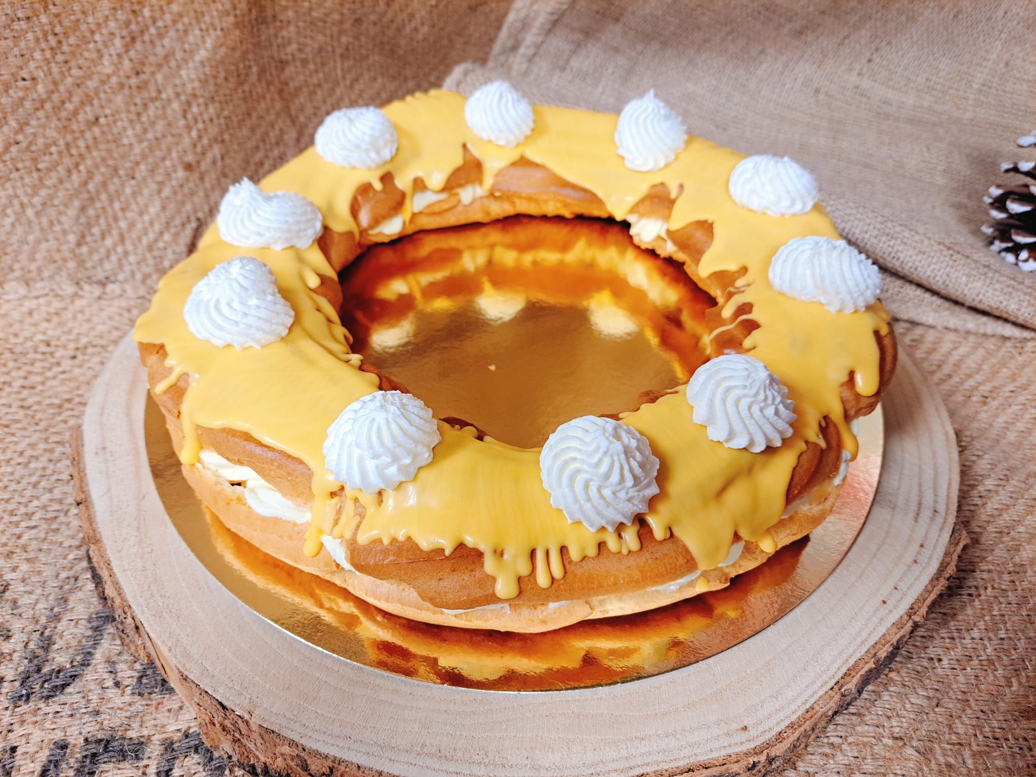 Bakpakket Soezenkrans met advocaat