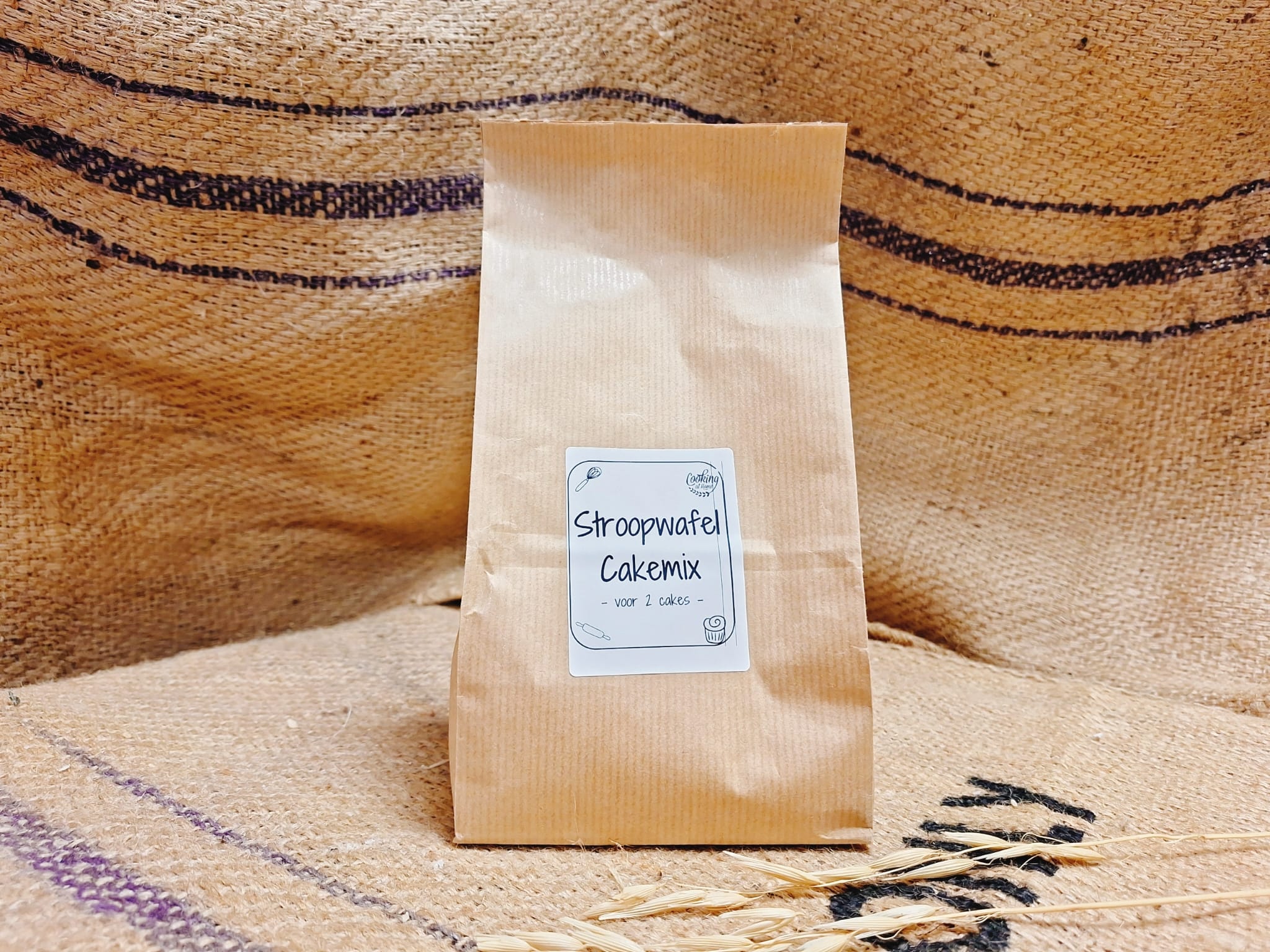 Stroopwafel cakemix 800 gram (CaH)