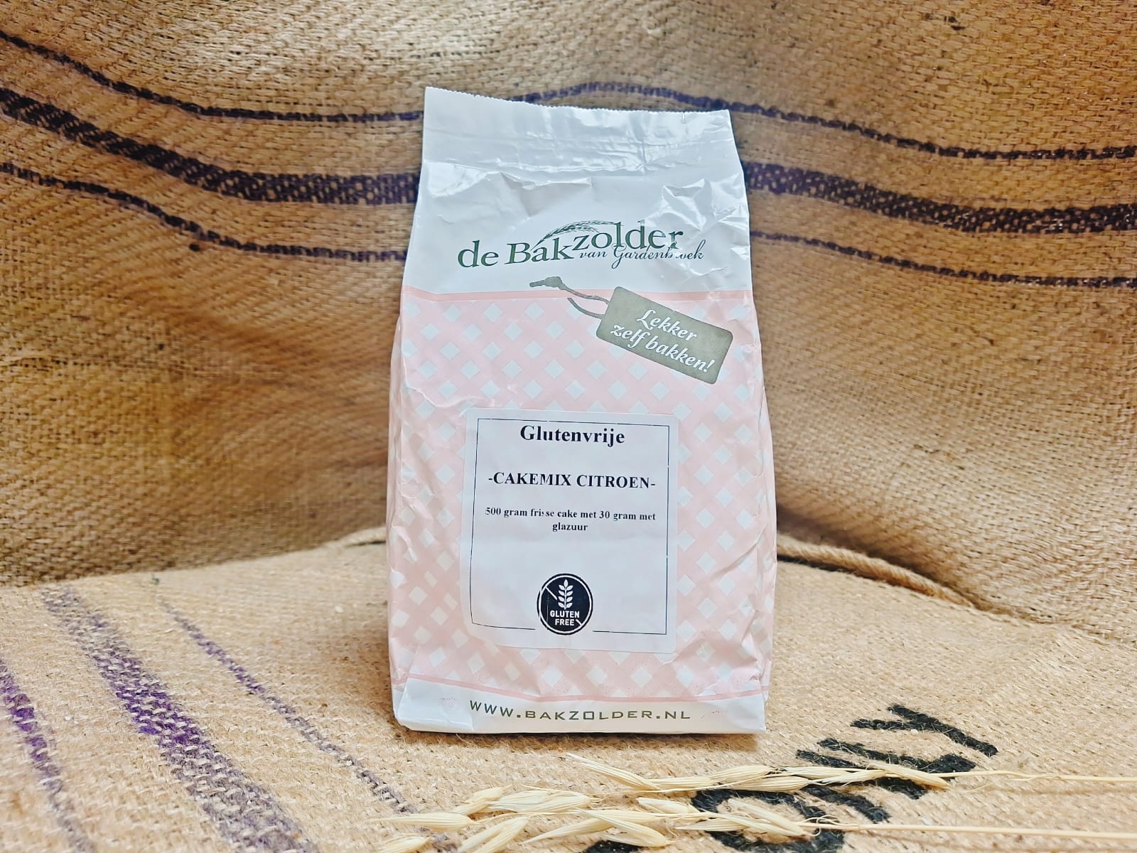 Citroen cakemix - GLUTENVRIJ - 530 gram