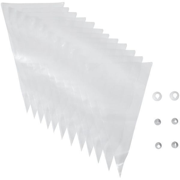 Wilton Set Spuitmondjes voor Taartdecoratie set/18 - Afbeelding 2