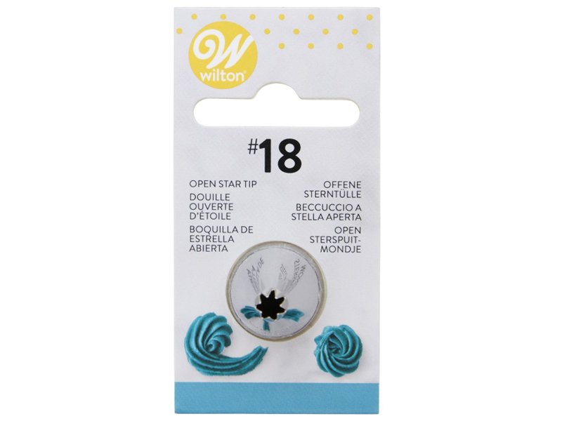 Wilton spuitmondje #018 - Afbeelding 1