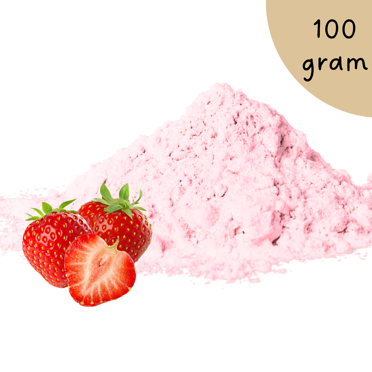 Bavarois Aardbei 100 gram