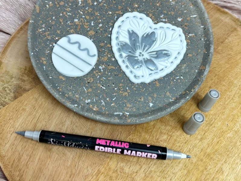Sprinklelicious Eetbare stift - Zilver**