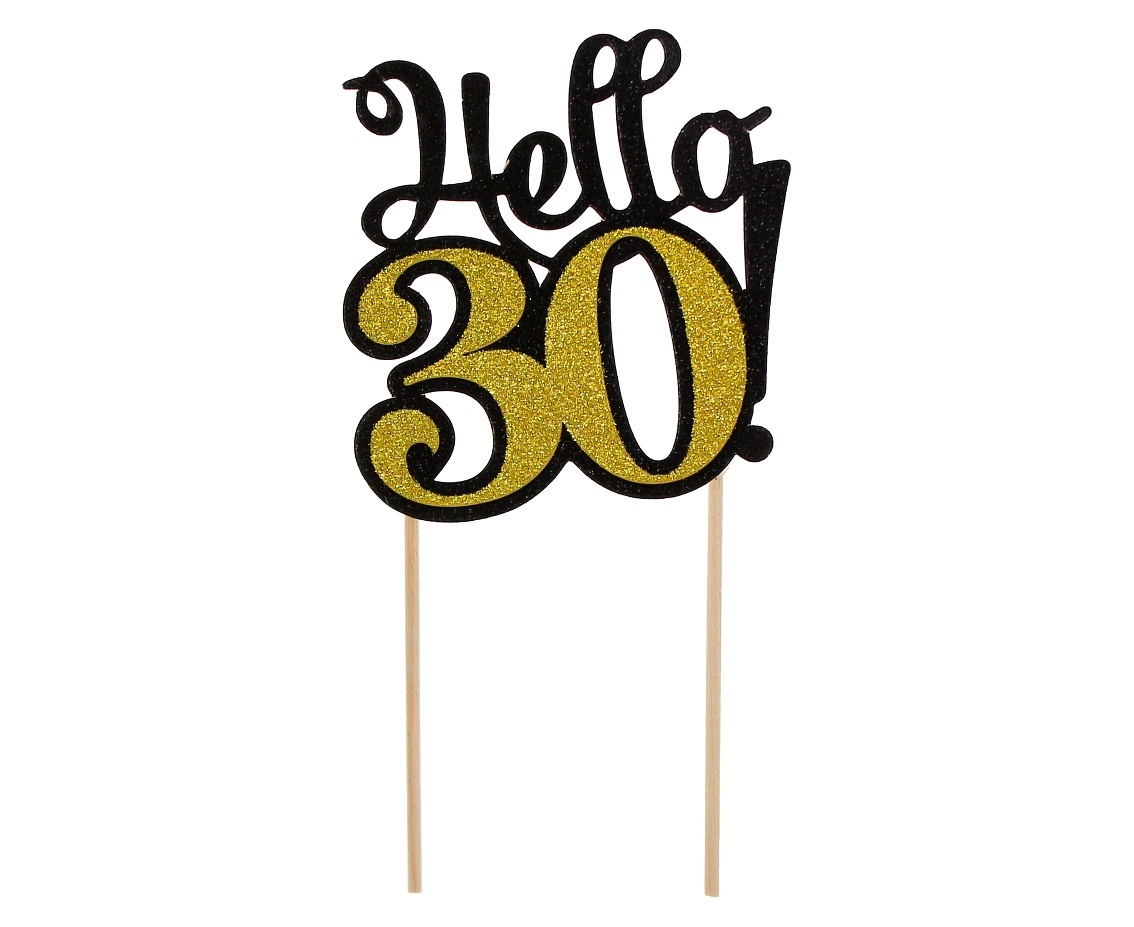 Taarttopper Hello 30