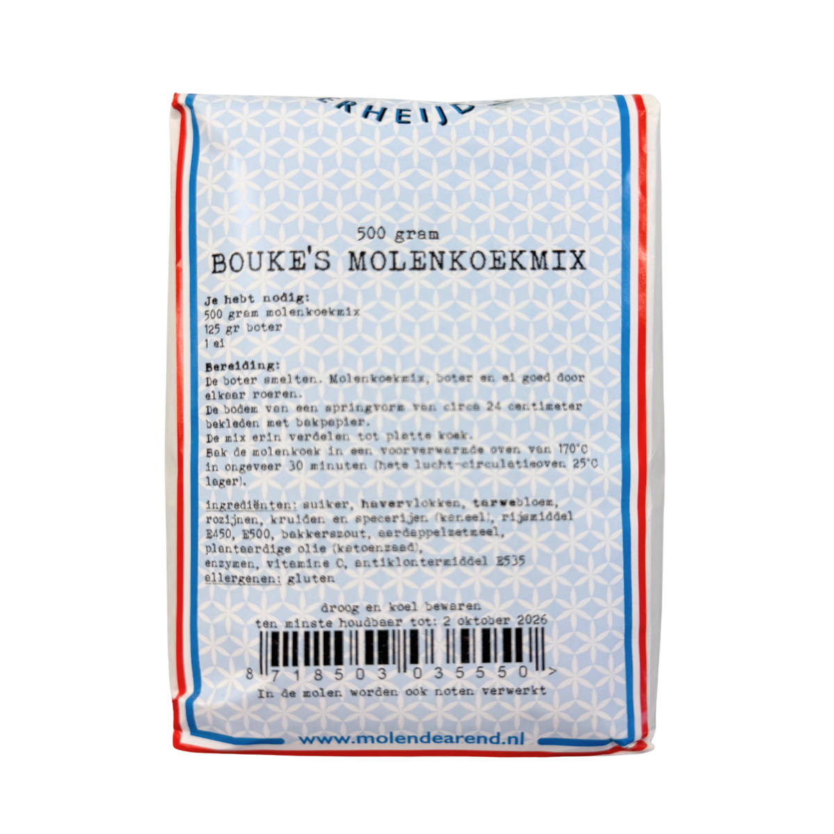 Bouke's molenkoekmix