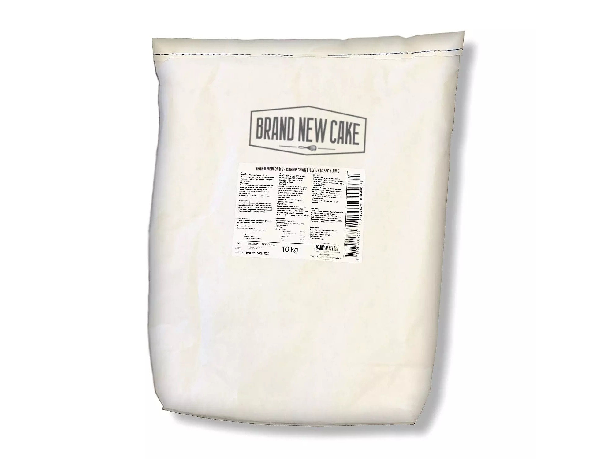 Creme Chantilly (klopschuim) 10kg
