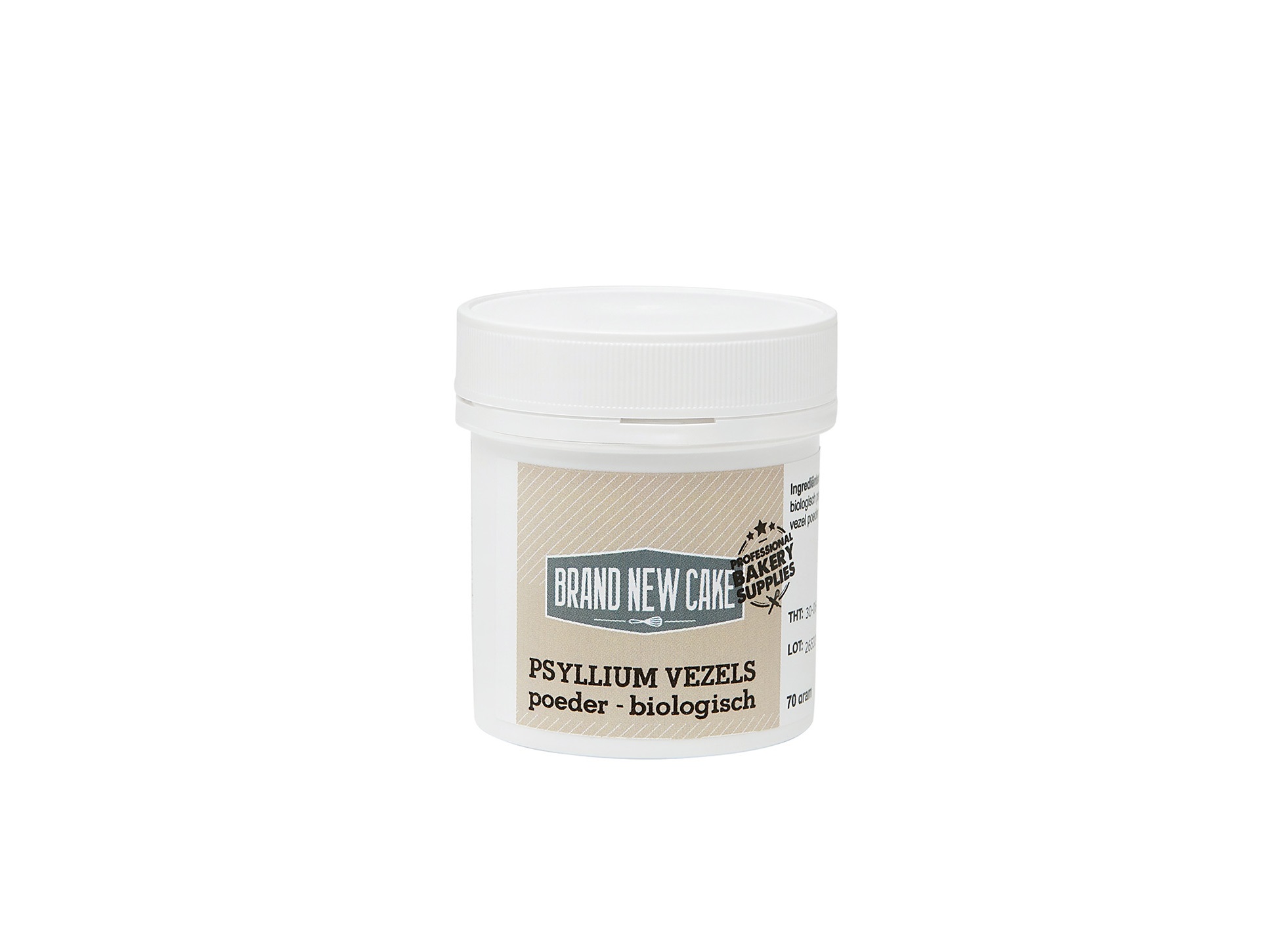 BrandNewCake Psyllium Vezels Poeder Biologisch 70g