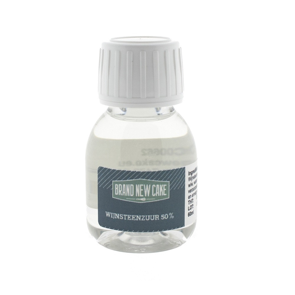 BrandNewCake Wijnsteenzuur 50% 60ml.
