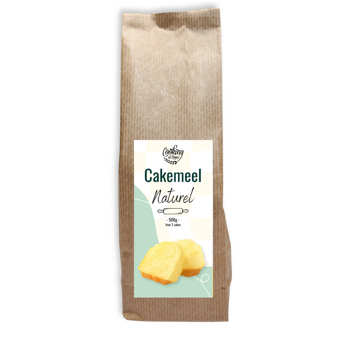 Cakemeel naturel 500 gram