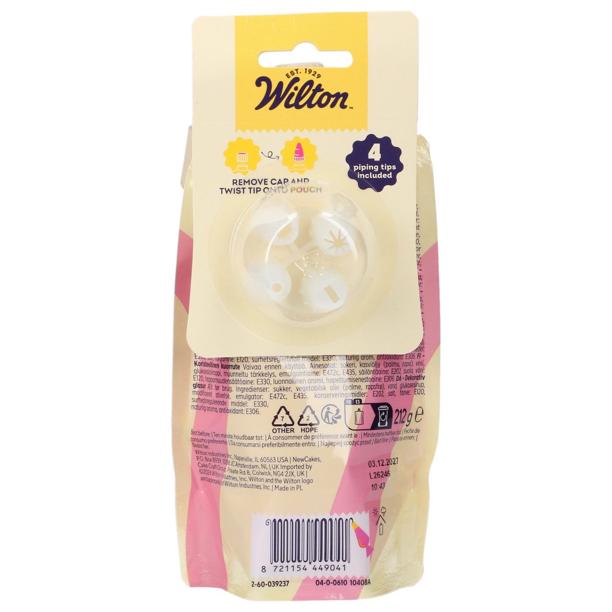 Wilton decorator Icing Roze g - Afbeelding 2
