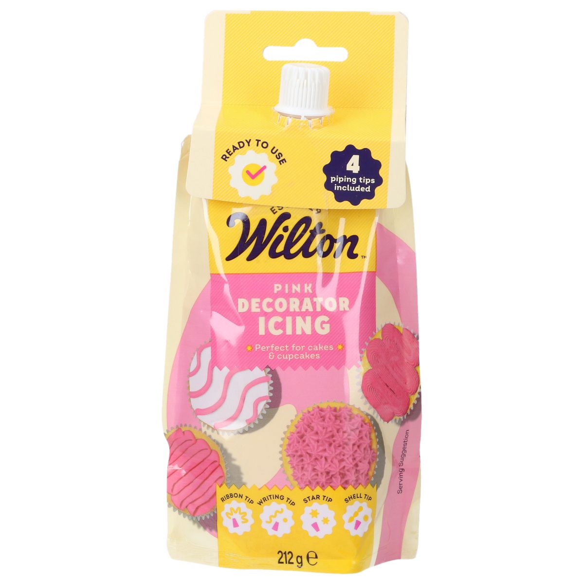 Wilton decorator Icing Roze g