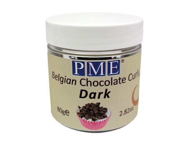 PME Chocoladekrullen Puur 85 gram