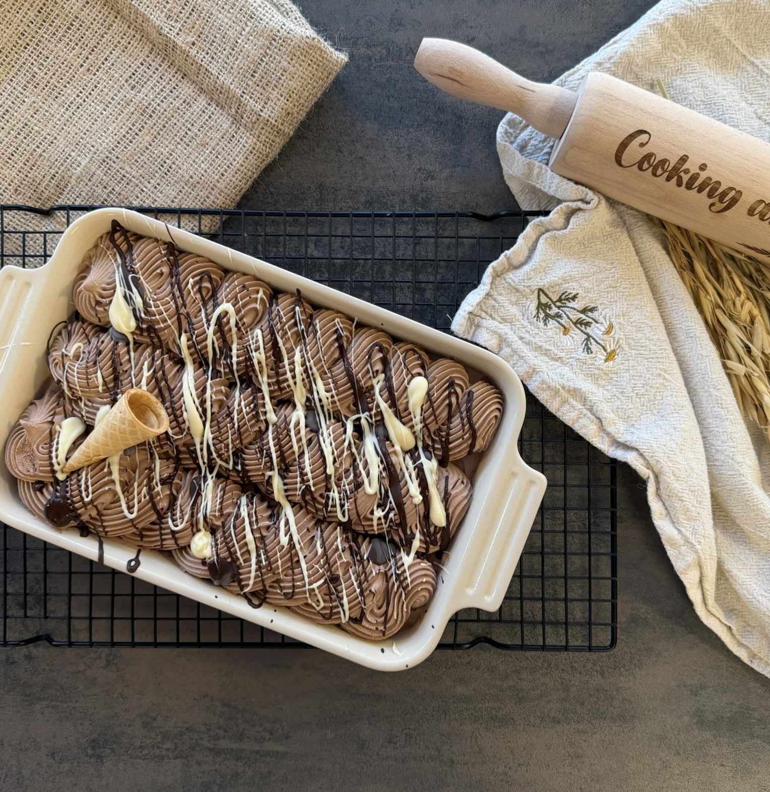 Bakpakket Chocolade roomijs