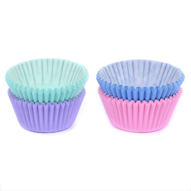 HoM Cupcake cups Mini - Pastel - 100 stuks