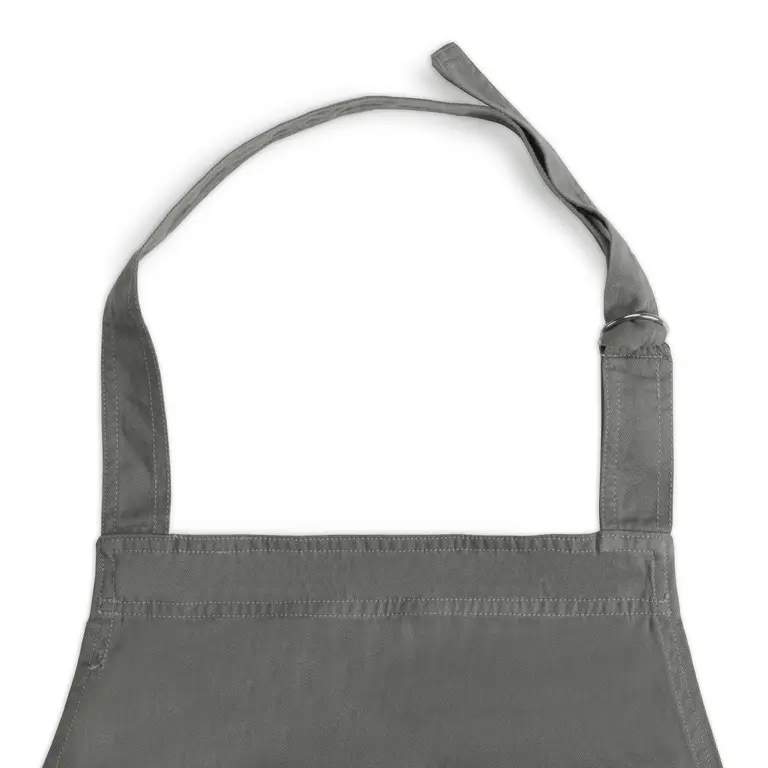 Walra Keukenschort Cook with Happiness - Off Black - Afbeelding 3