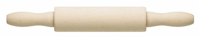 KitchenCraft Mini Deegroller – Beukenhout – 23 cm - Afbeelding 1