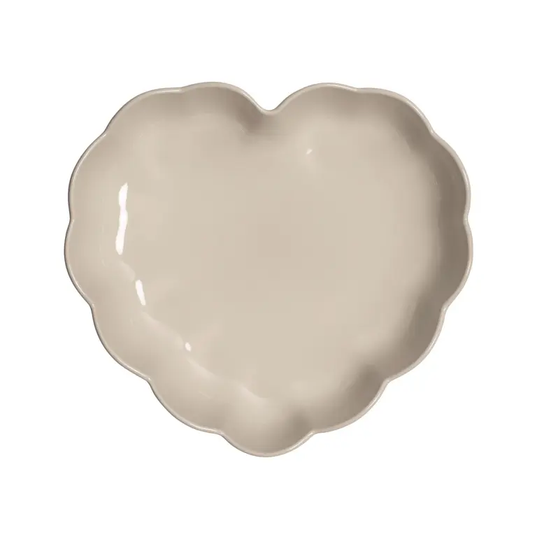 Emile Henry Madeleine Taartvorm hart gegolfd - 265x245x65mm - Argile - Afbeelding 2