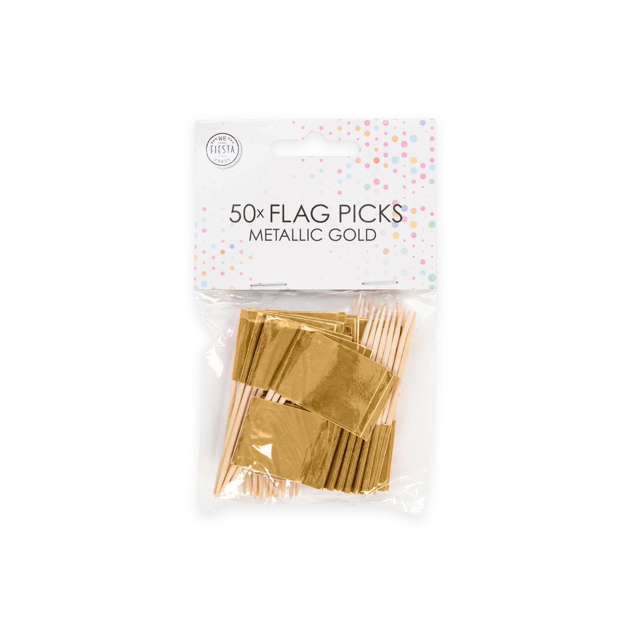 Prikkers Metallic Goud - 50 stuks