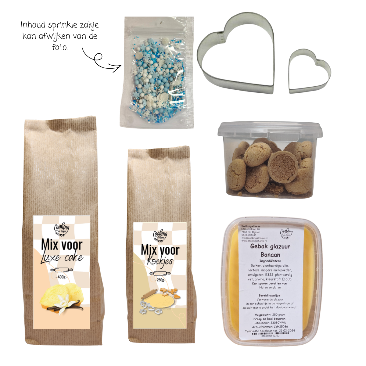 Cadeaupakket'Happy Baking' - Afbeelding 1