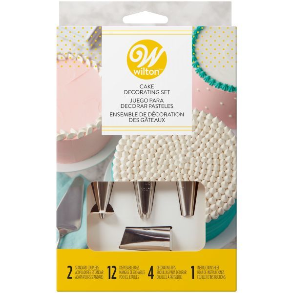 Wilton Set Spuitmondjes voor Taartdecoratie set/18
