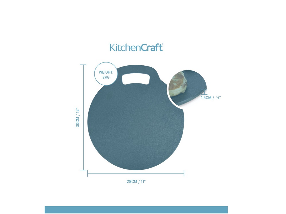 KitchenCraft Gietijzeren Pizzasteen 27 cm - Afbeelding 1