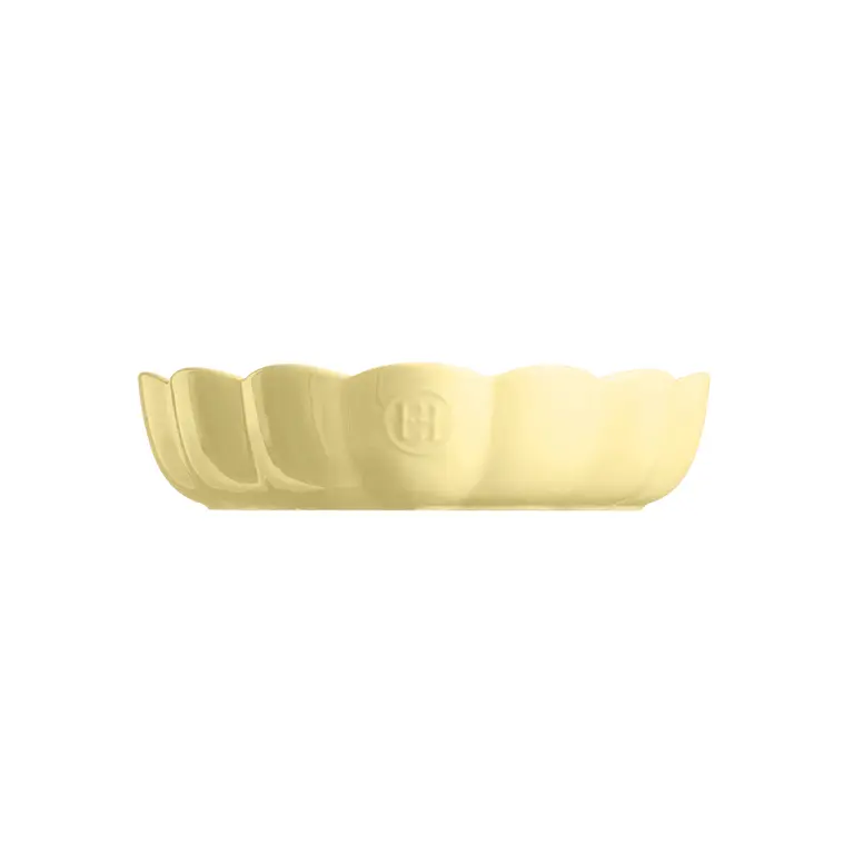 Emile Henry Madeleine Taartvorm hart gegolfd - 265x245x65mm - Vanille - Afbeelding 3
