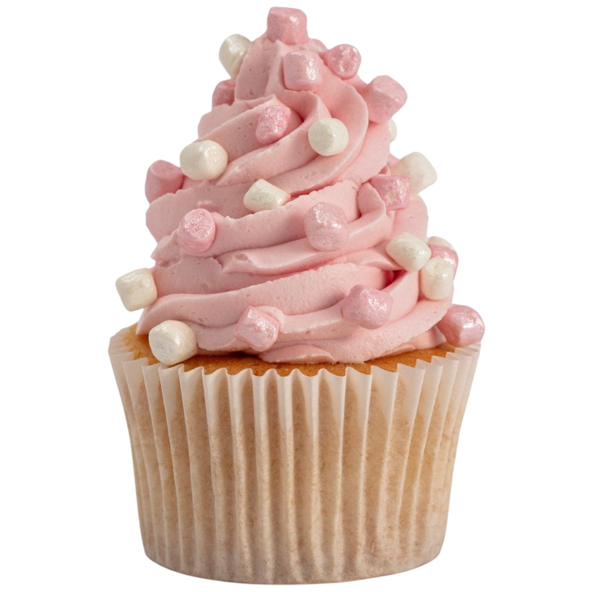 PME Krokante Mini Marshmallows Wit / Roze 86g - Afbeelding 2