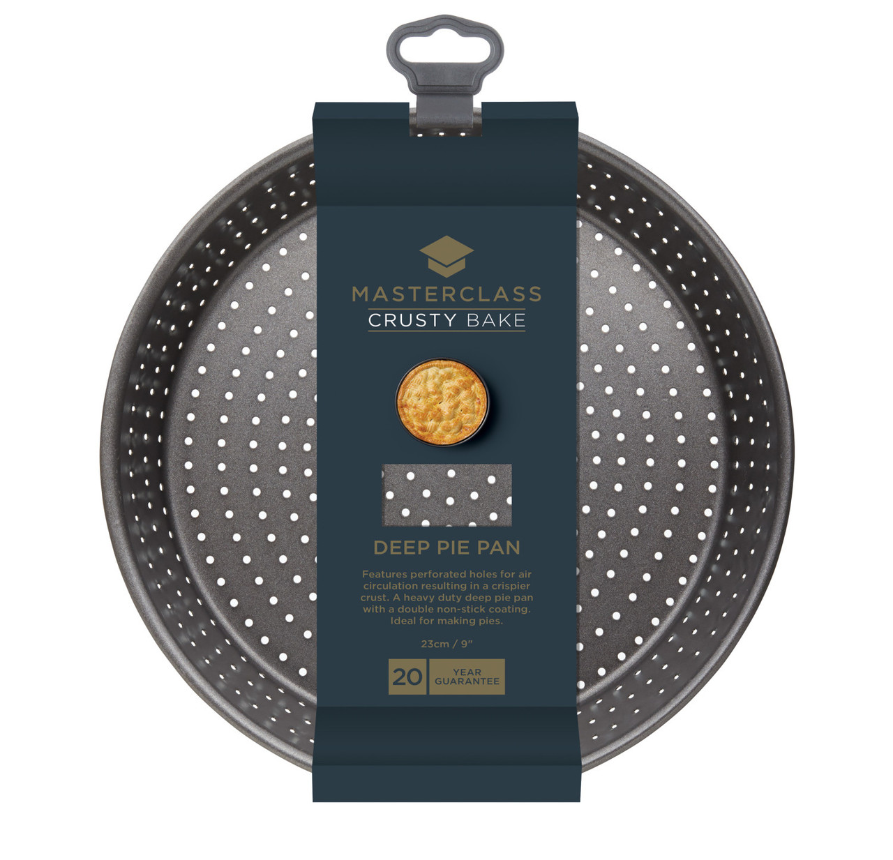 Masterclass Crusty Bake Deep Pie Pan 23 cm - Afbeelding 2