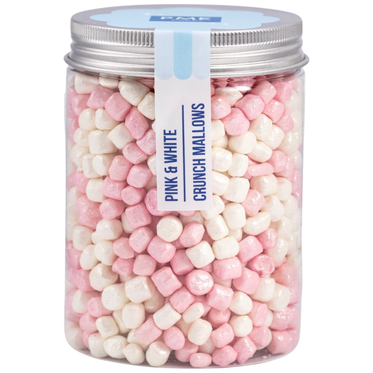 PME Krokante Mini Marshmallows Wit / Roze 86g
