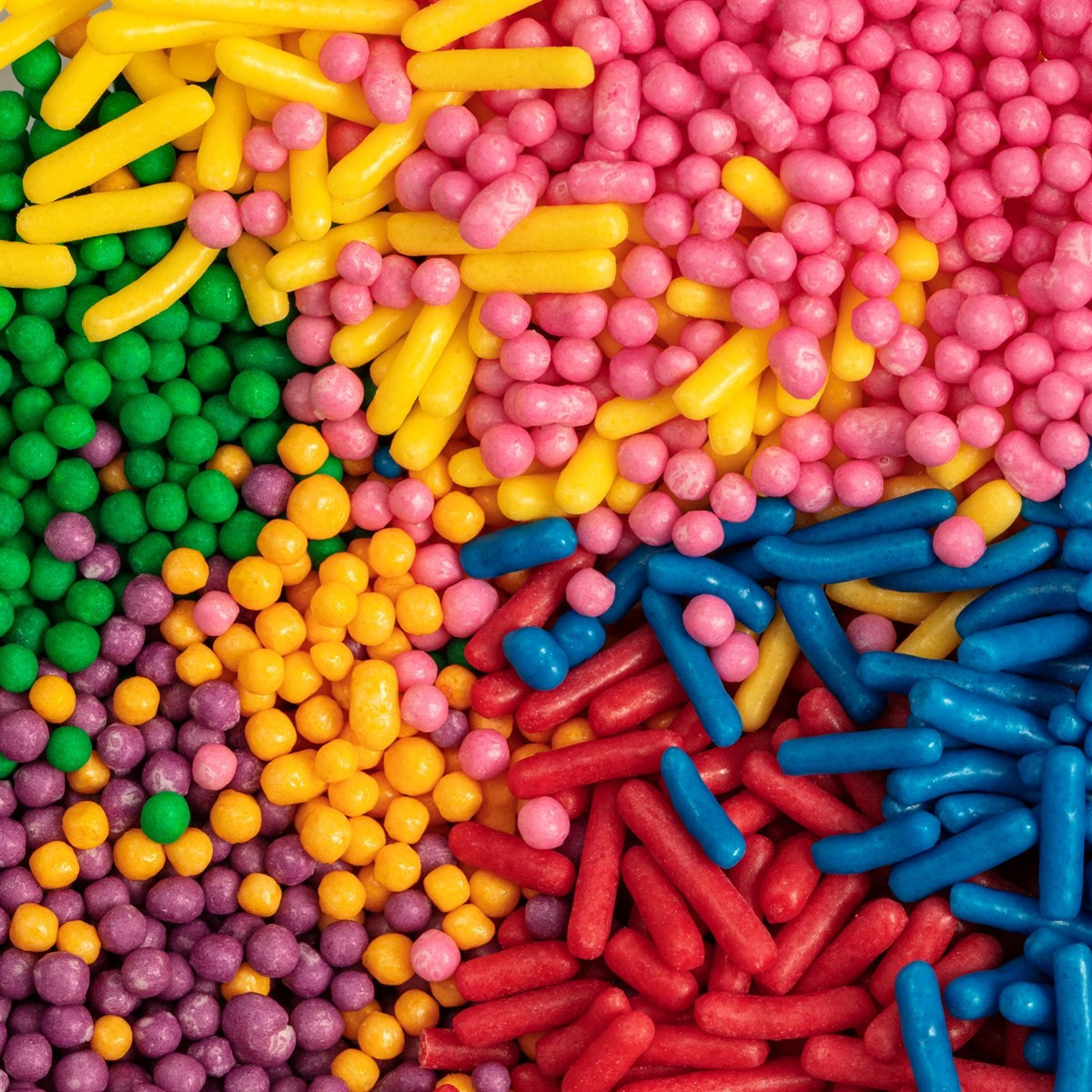 PME Regenboog Sprinkles Set/7 - Afbeelding 2