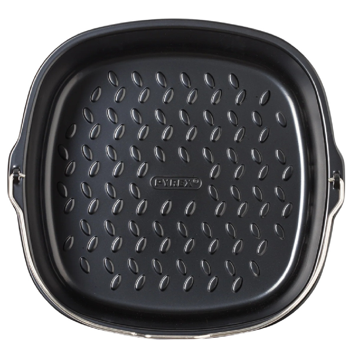 Pyrex Airfryer Bakvorm Metaal Vierkant 19x19x(h)7,5cm - Afbeelding 2