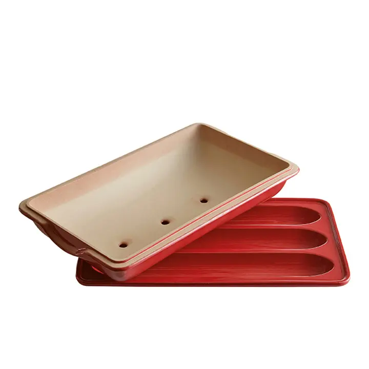Emile Henry Baguettesvorm - 390x240mm - Grand Cru - Afbeelding 2
