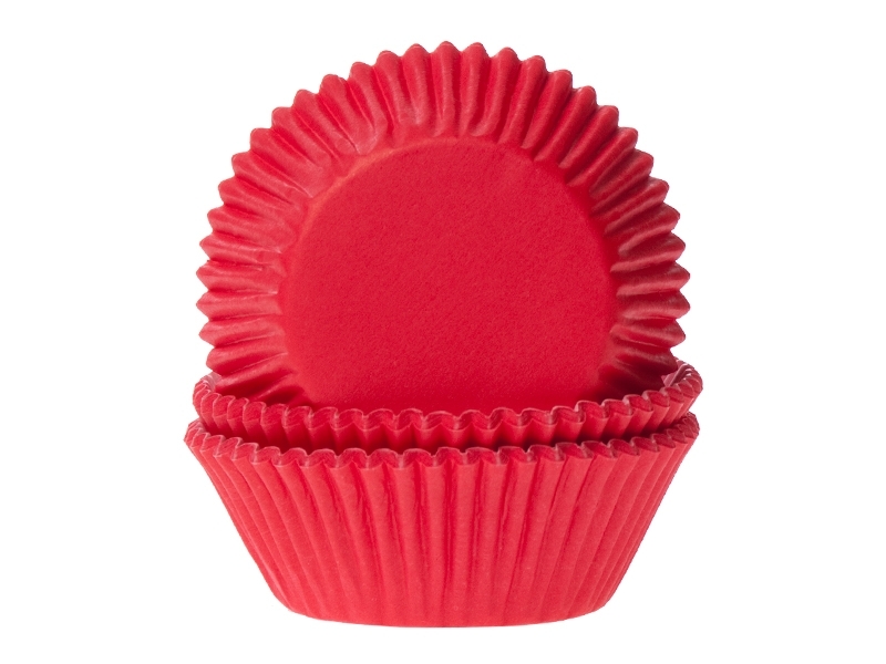 Cupcake cups Red velvet 50x33mm 48st
