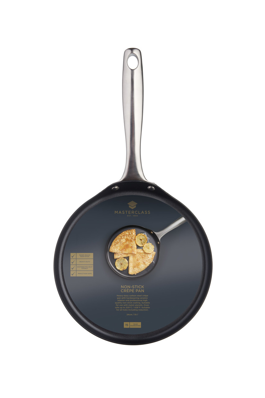 MasterClass inductieklare crêpepan, 24 cm