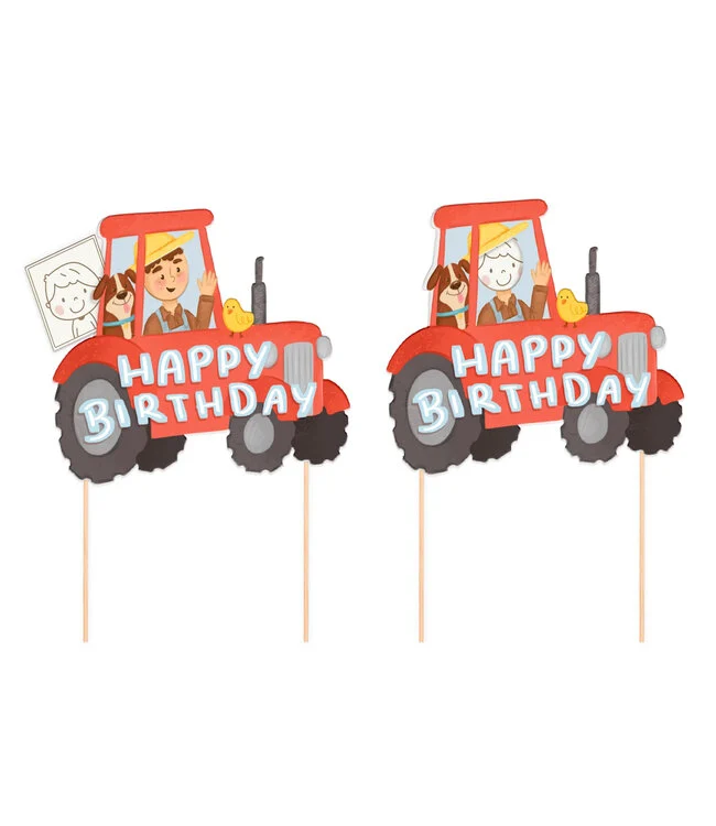 Taarttopper Trekker / Tractor 20cm 1st
