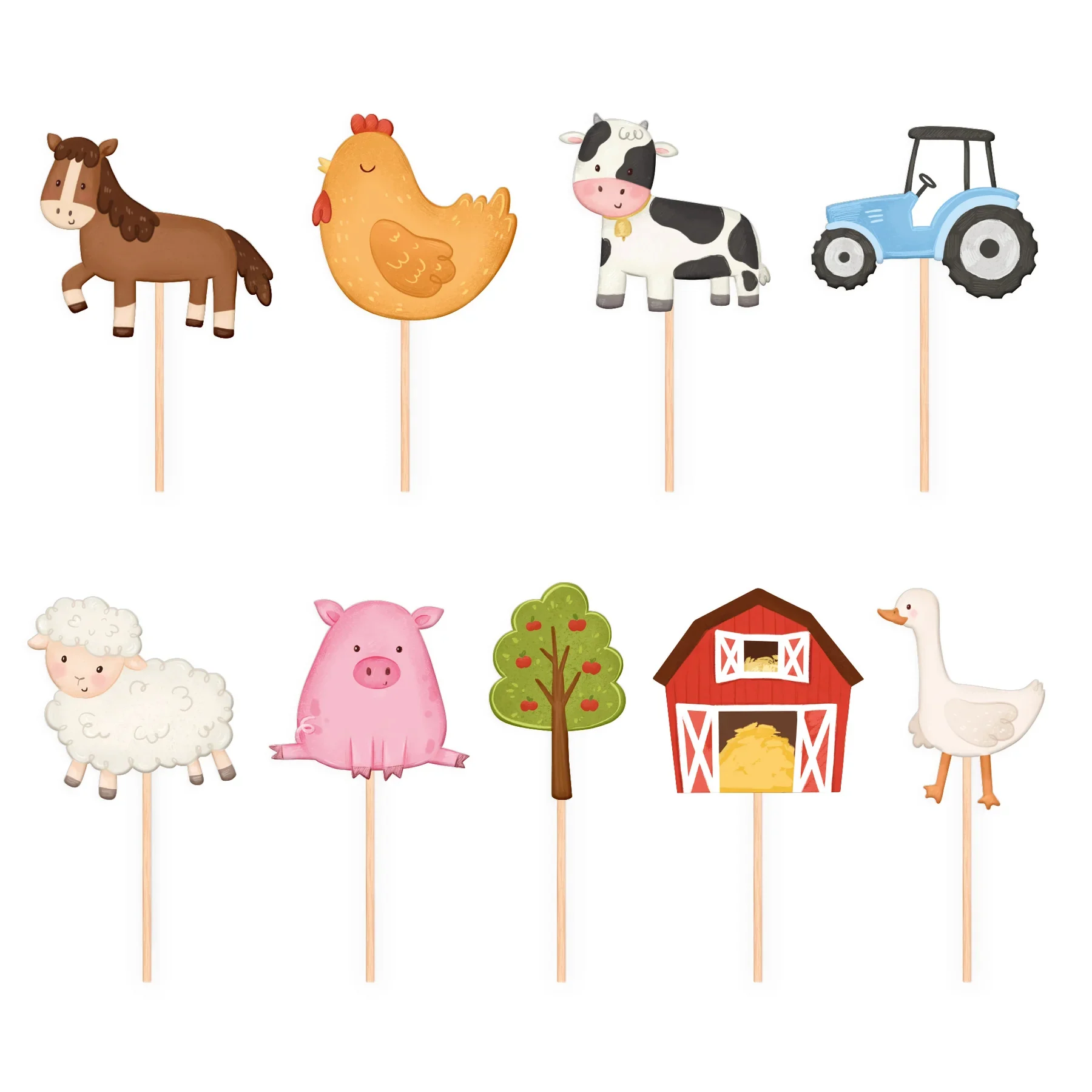 Toppers Boerderij set/9