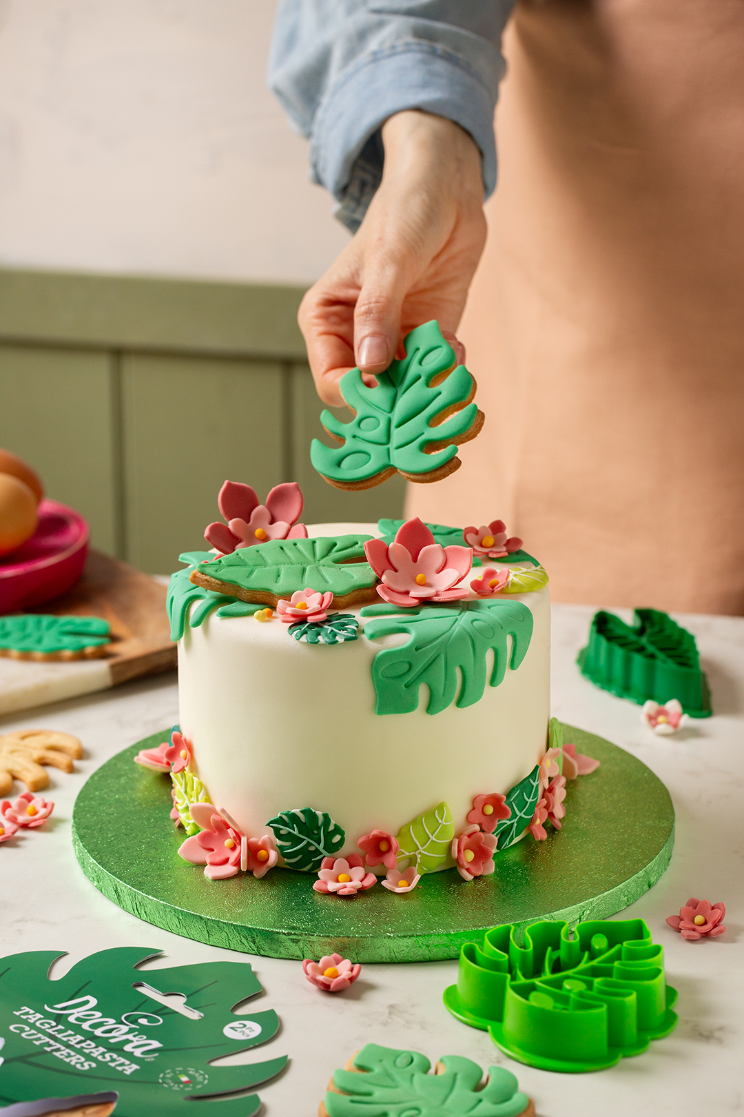 Decora Uitstekerset Tropical Leaves set/2 - Afbeelding 2